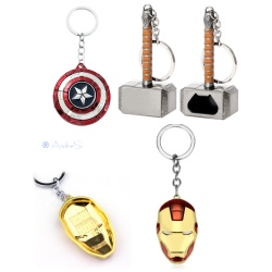 Flaschenöffner Thor Hammer Mjölnir & Schlüssel Anhänger Iron Man, Capt.America