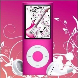 2-4GB mp4 mp3 Player 1.8" TFT LCD slim-Design