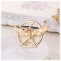 Hunger Spiele - Catching Fire - Spotttölpel Brosche *New Design* Anstecker - Die Tribute von Panem - altgold/bronze