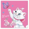 Disney Marie Katze Schmetterling Handtuch, Gesicht 30x30 Baumwolle Lizenzartikel