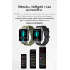 2026 Smartwatch HD+ Gesundheit Sport iOS Android AMOLED Blutzucker Harn.EGK uvvm